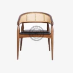 Eagle Accent Cane Chair - Thumbnail 2