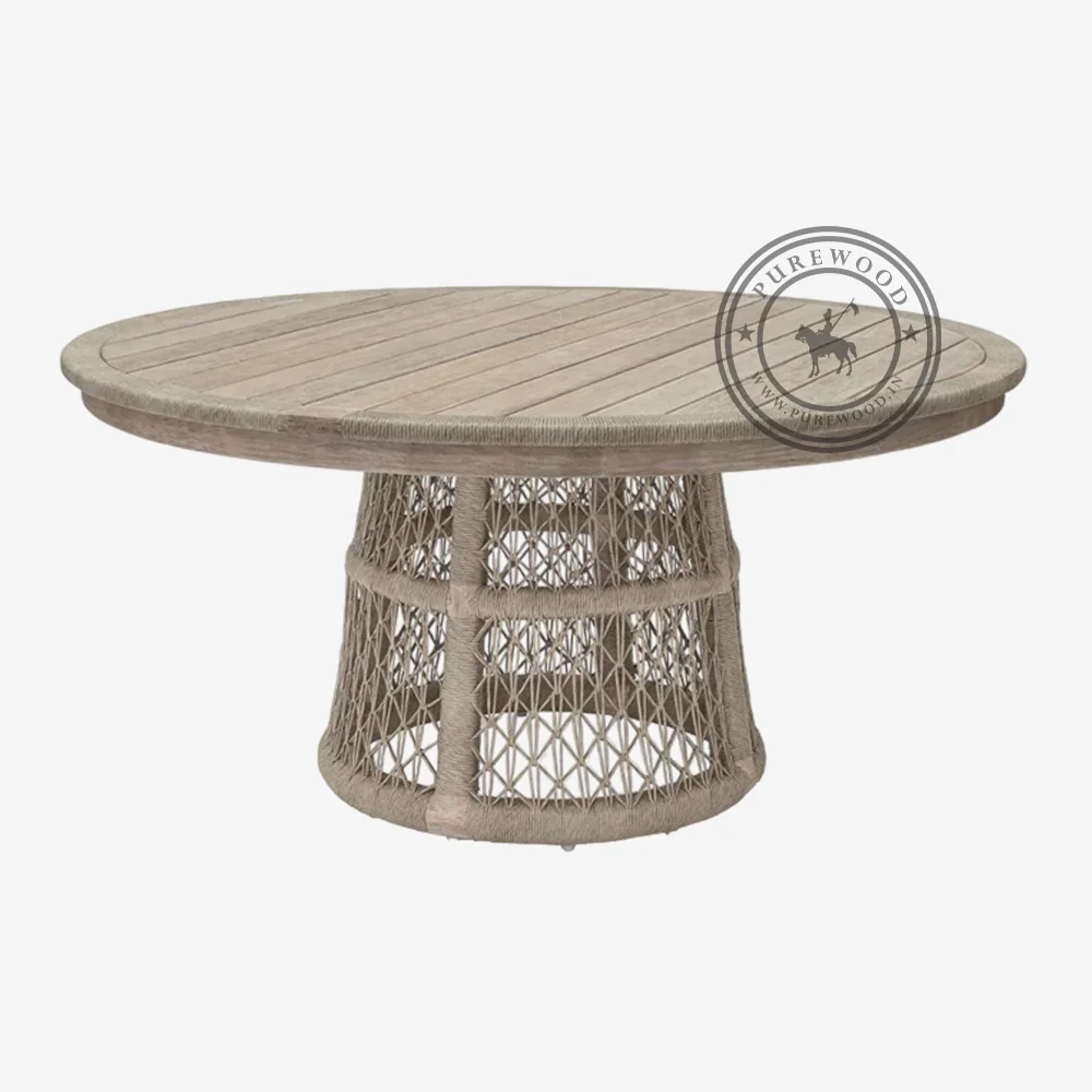 Isaac Outdoor Dining Table – Round