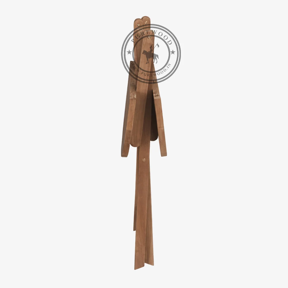 Salvia Teak Outdoor Bar Table - Image 3