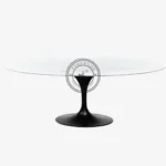 Woodcock White Marble Dining Table - Thumbnail 2