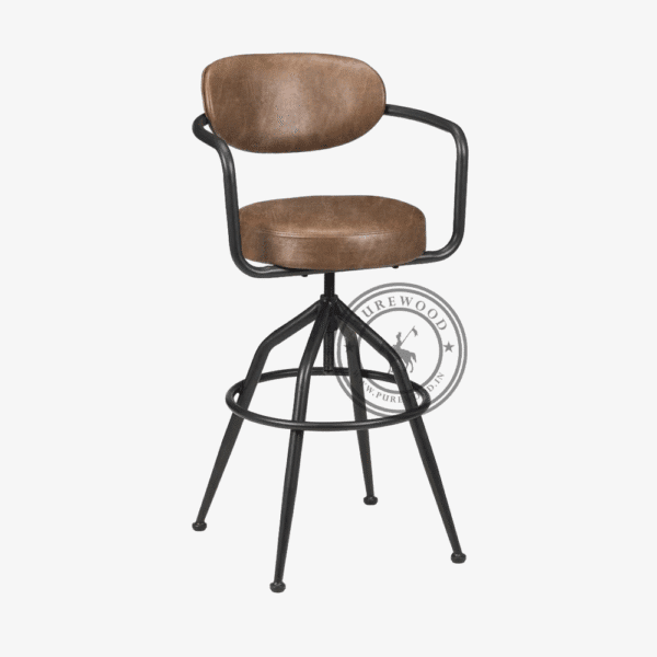 Bar-tailed Industrial Chair - Thumbnail 1