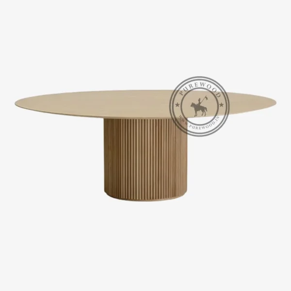 Flax Wooden Table - Thumbnail 1