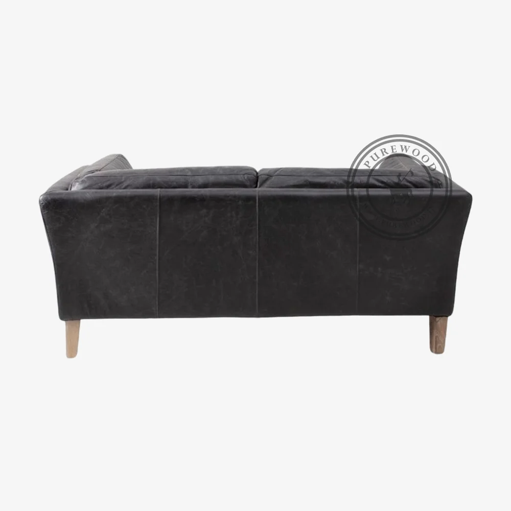 Letaba Leather Chesterfield Sofa - Image 3