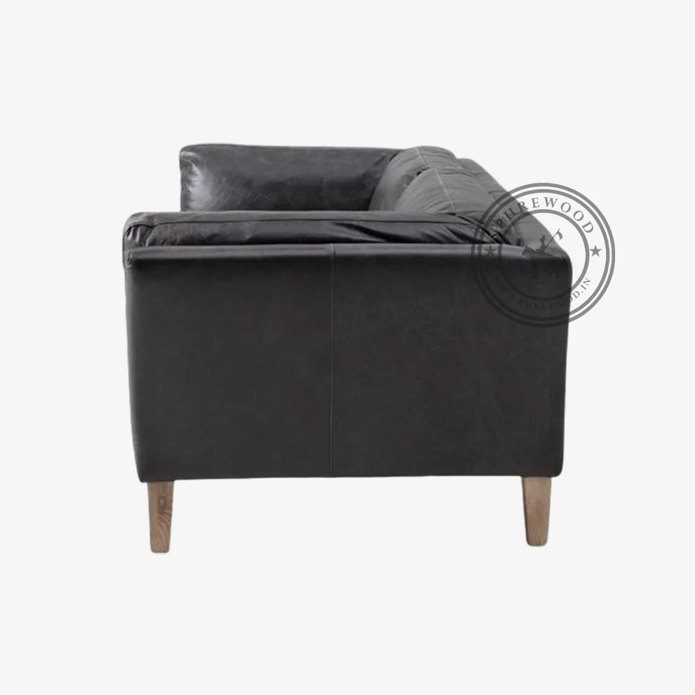 Letaba Leather Chesterfield Sofa - Image 2