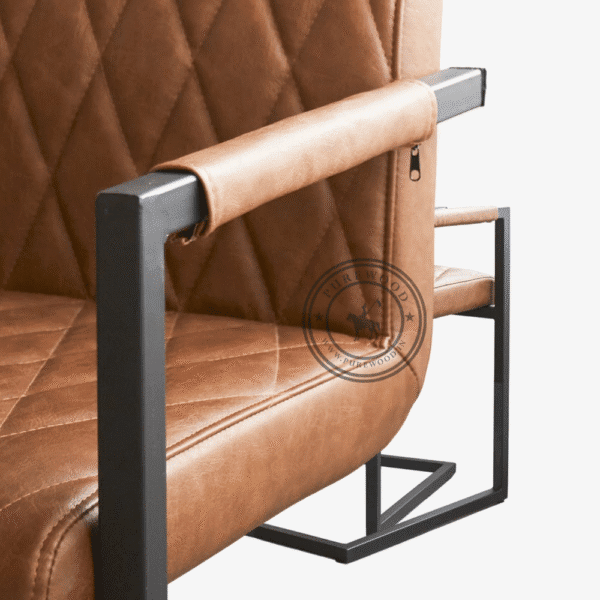 Painted Industrial Chair - Thumbnail 3