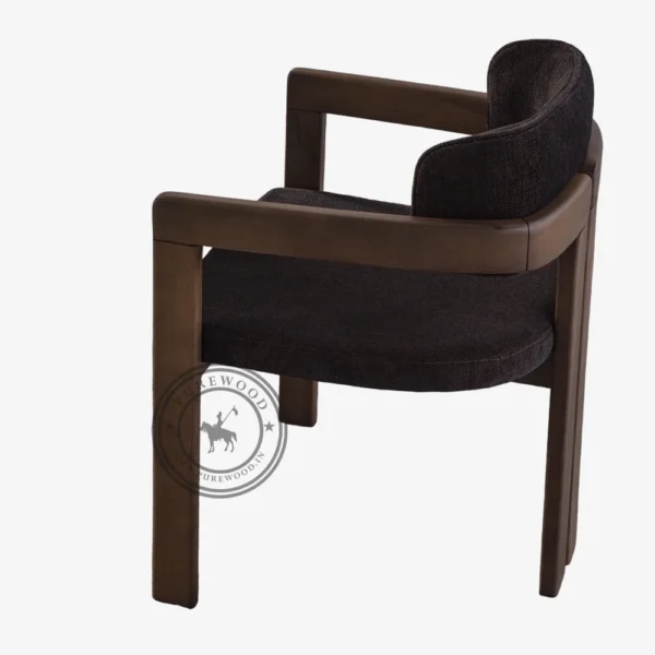 Peony Wooden Chair - Thumbnail 3