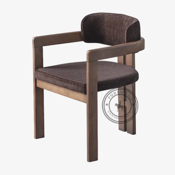 Peony Wooden Chair - Thumbnail 4