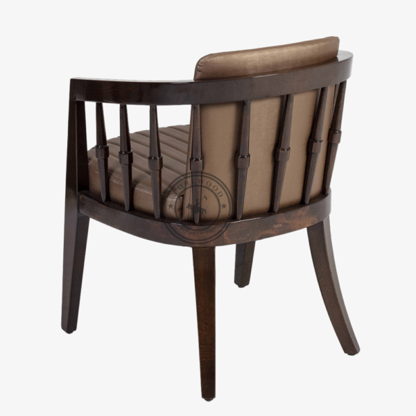 Alex Leather Arm Chair - Thumbnail 2