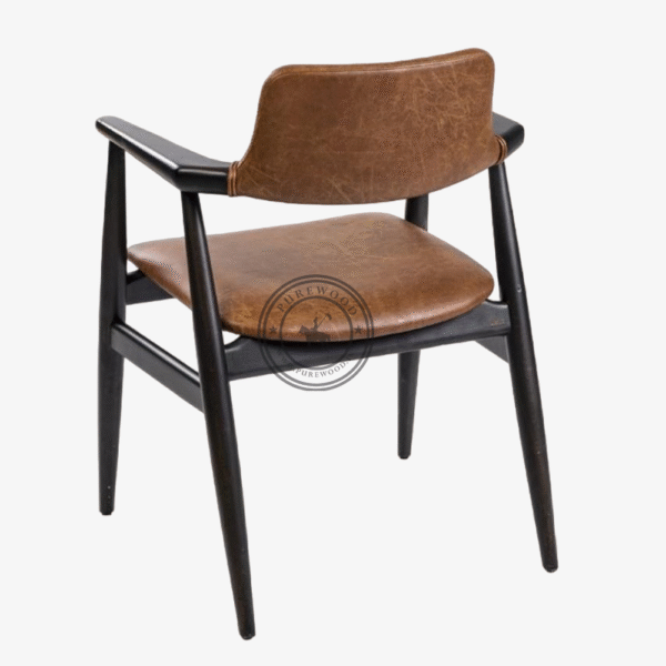 Aaron Leather Chair - Thumbnail 2