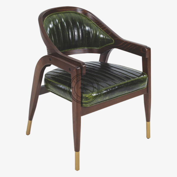 William Leather Arm Chair - Thumbnail 1