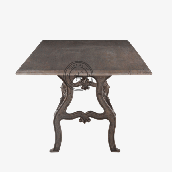 Lily Dining Table Gunmetal Grey - Thumbnail 3