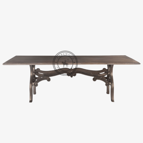 Lily Dining Table Gunmetal Grey - Thumbnail 2