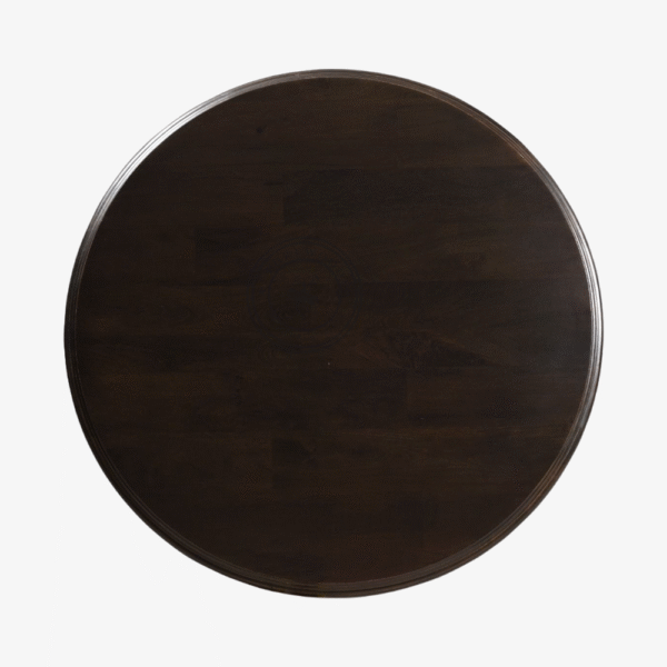 Orchid Round Dining Table Vintage Brown - Thumbnail 2
