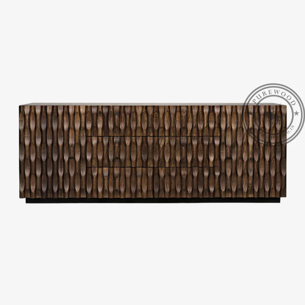 Zambezi Wooden Sideboard - Image 2