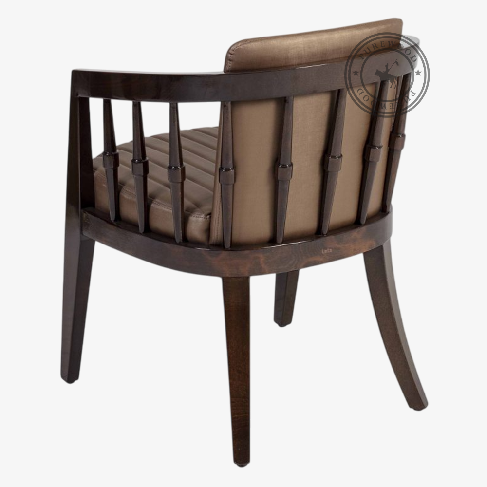 Alex Leather Arm Chair - Image 2