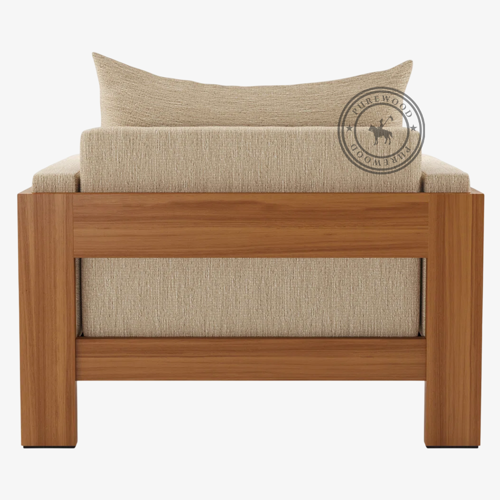 Bud Cedar outdoor sofa - Image 2