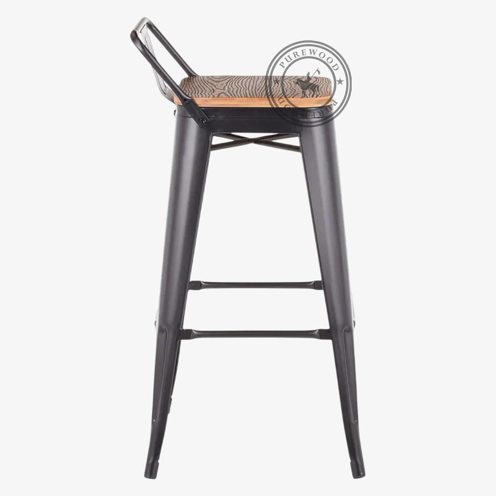 Clay Moon industrial stool - Image 2