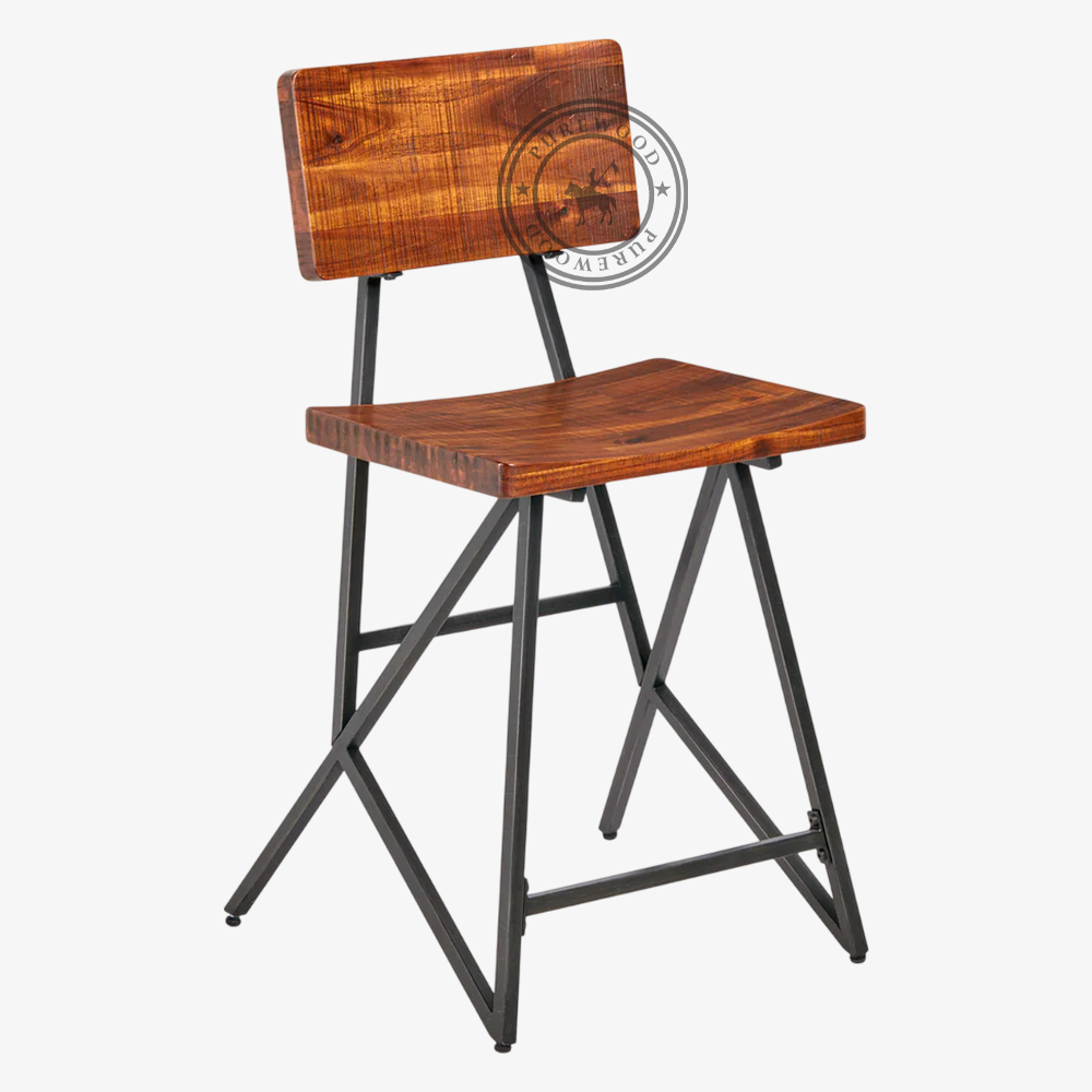 Crystal Whim industrial chair