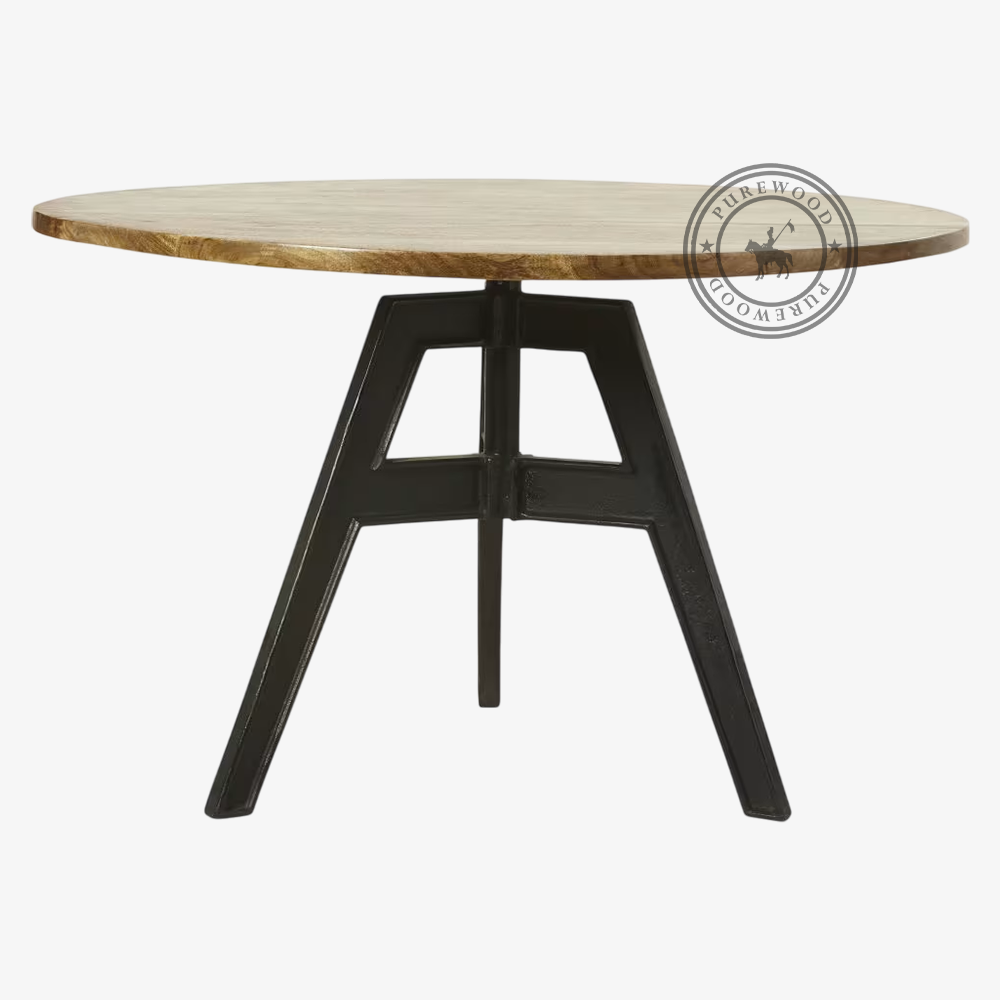 Glow Mist industrial dining table - Image 2
