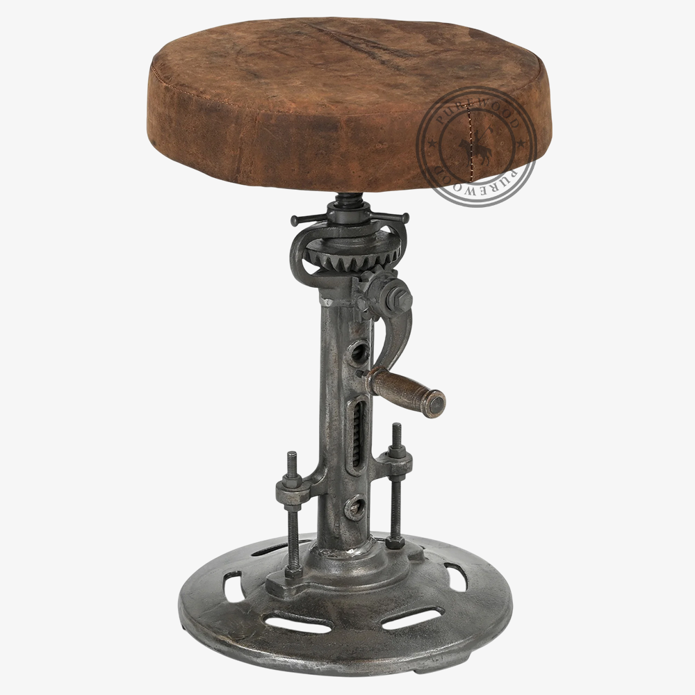 Halo industrial stool