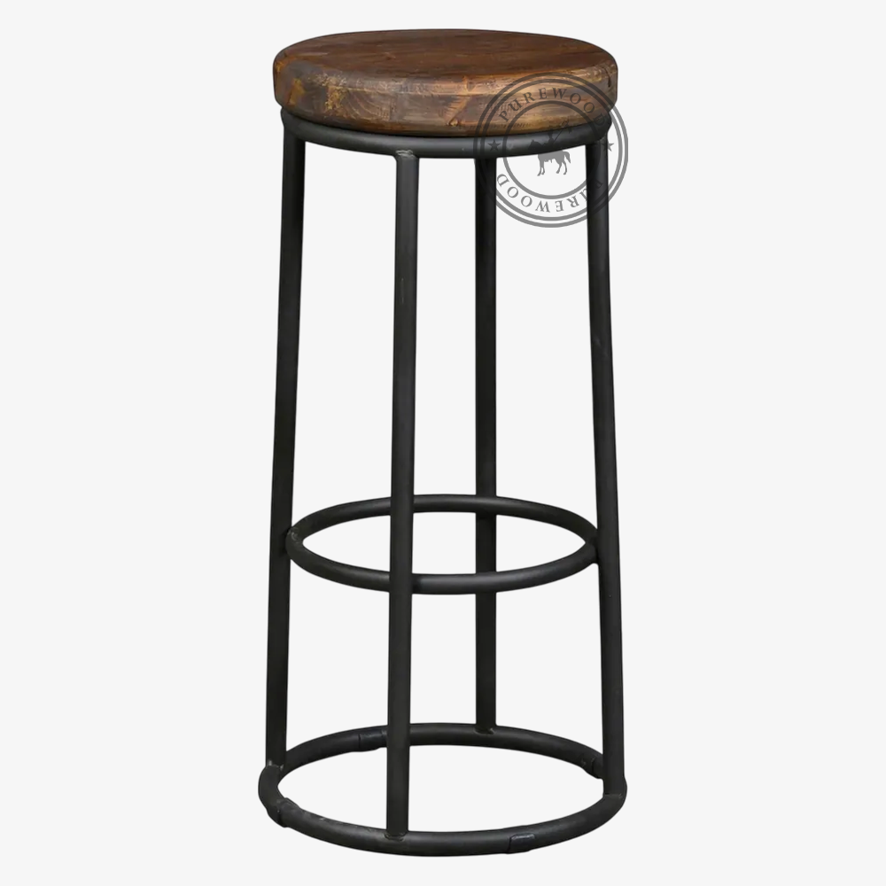 Lily Ivy industrial stool