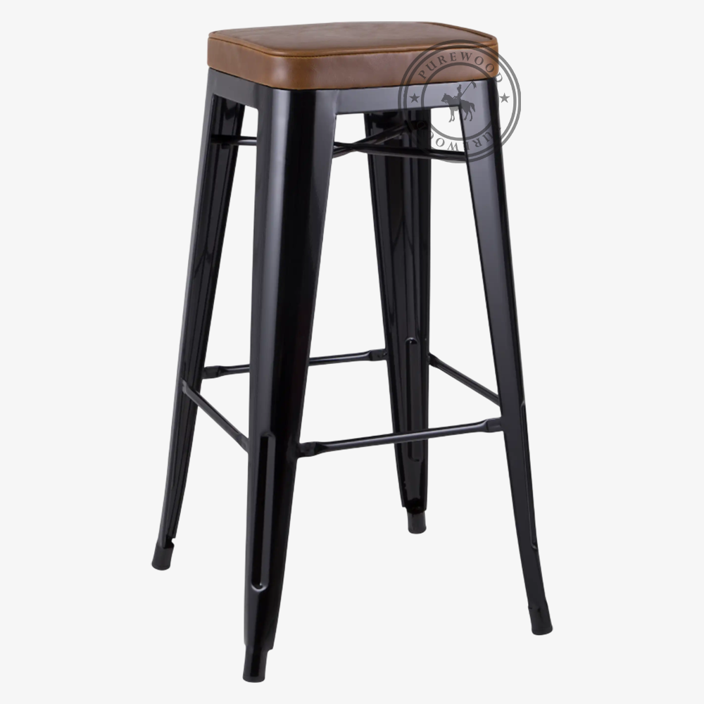 Palm Lily industrial stool