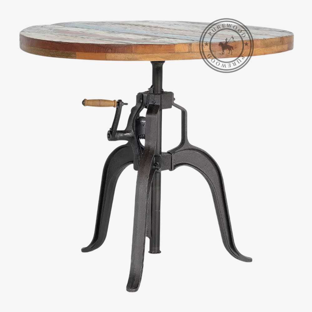 Pearl Zeal industrial dining table