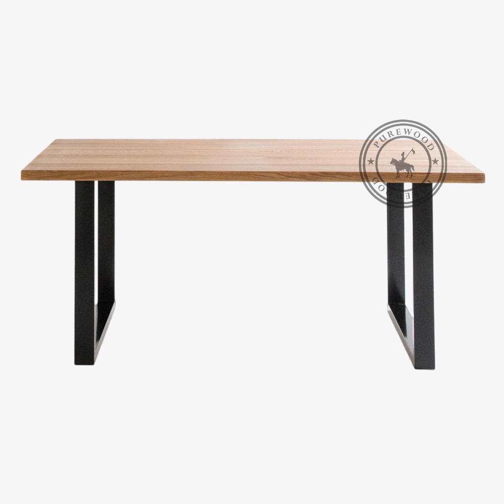 Pine Rose industrial dining table - Image 3