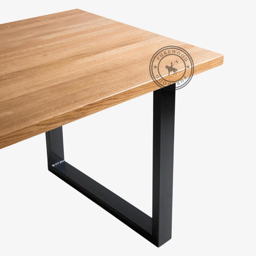 Pine Rose industrial dining table - Image 2