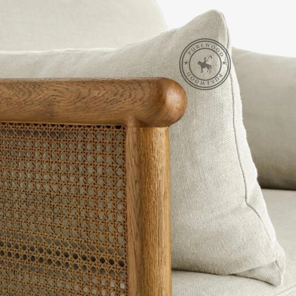 Pinecrest Cane Arm Chair - Image 3