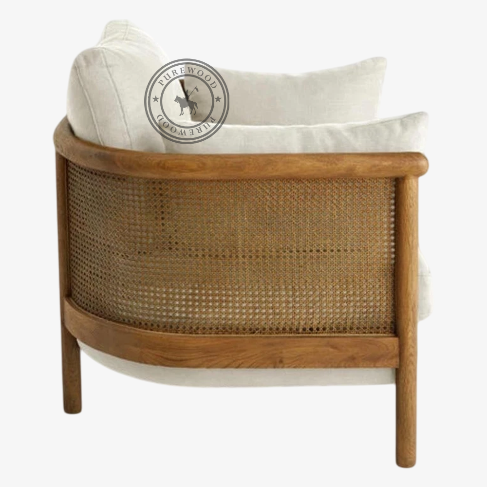 Pinecrest Cane Arm Chair - Image 2