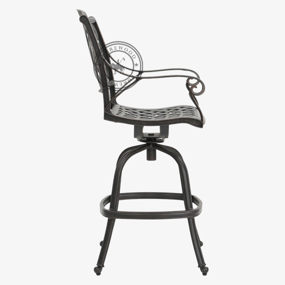 Plum Leaf industrial chair - Image 3