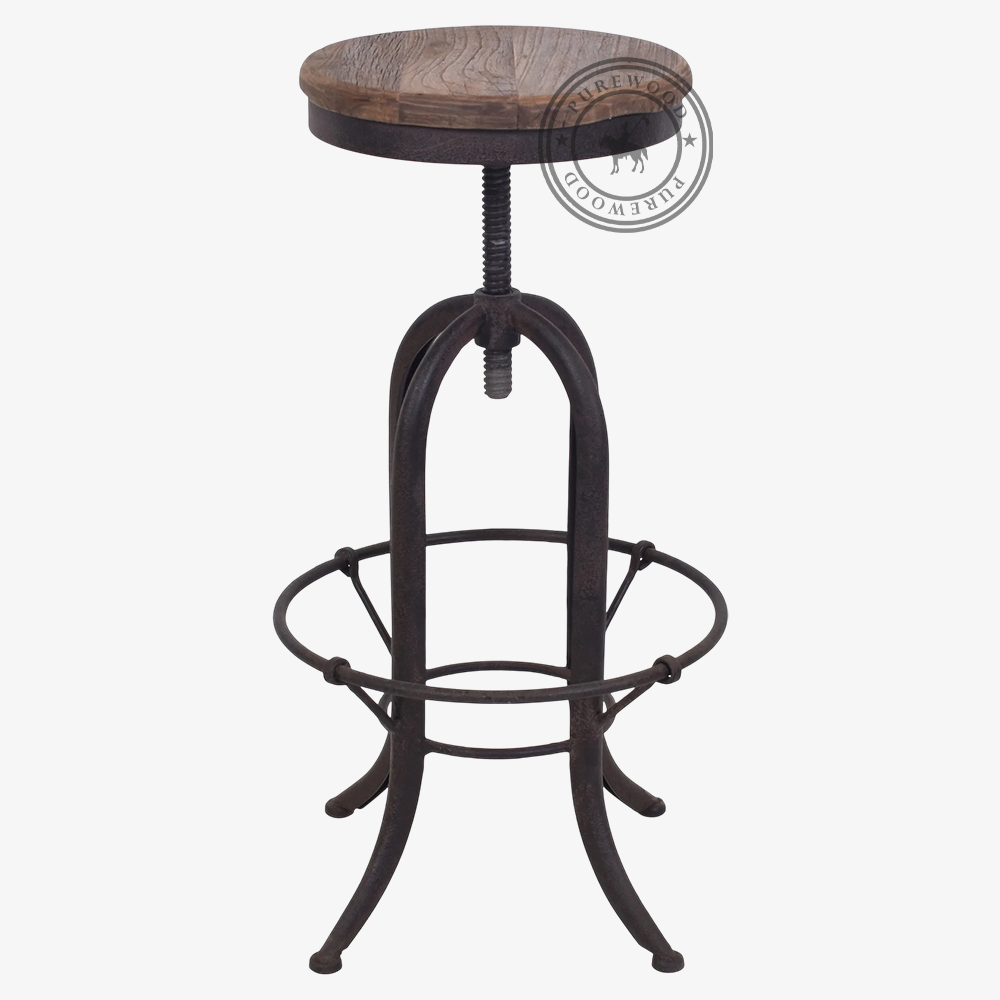 Rain Marigold industrial stool