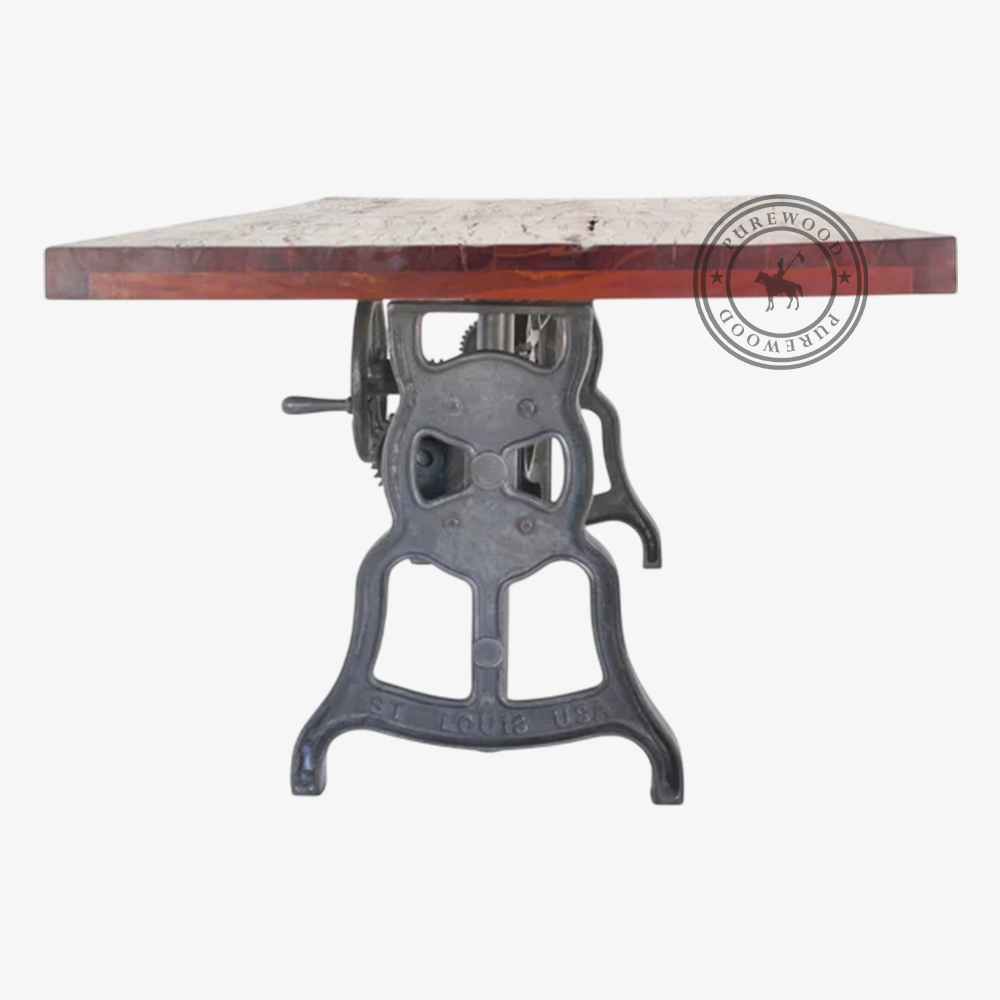 Realm Root industrial dining table - Image 2