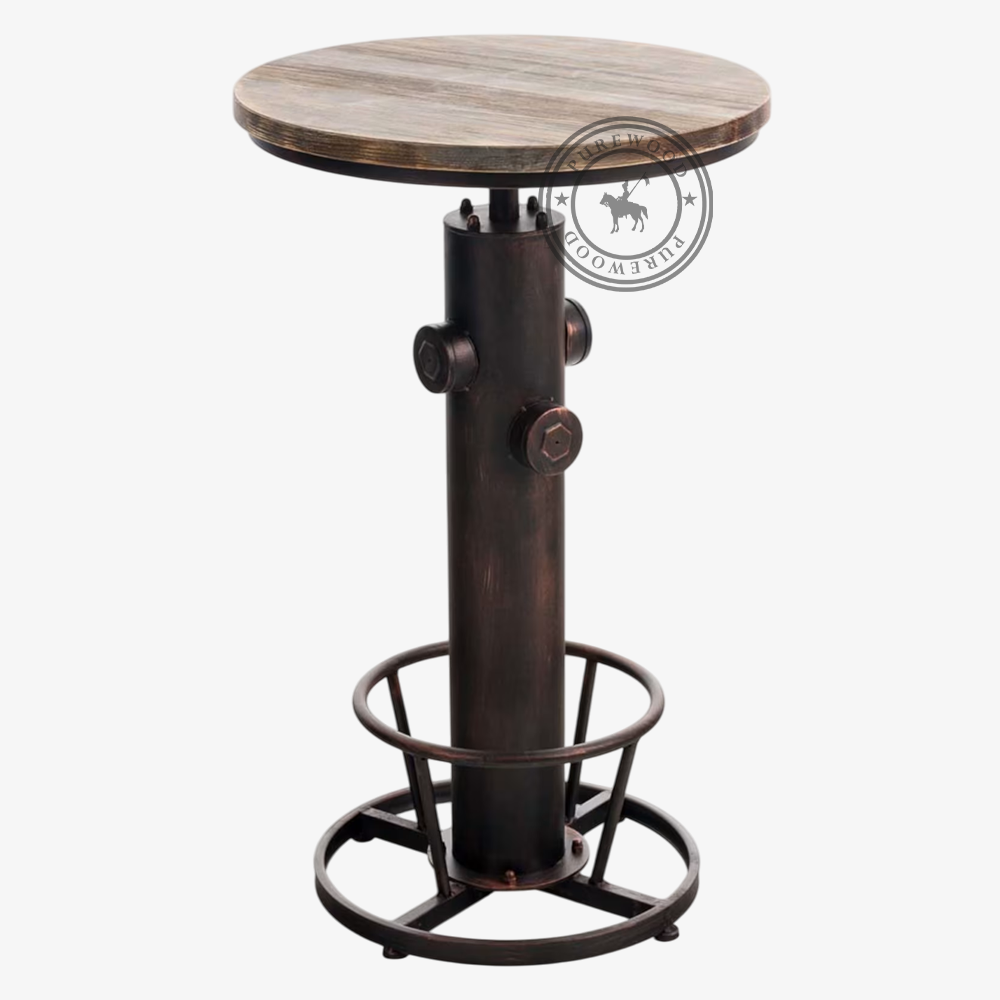 Rise Whisper industrial dining table