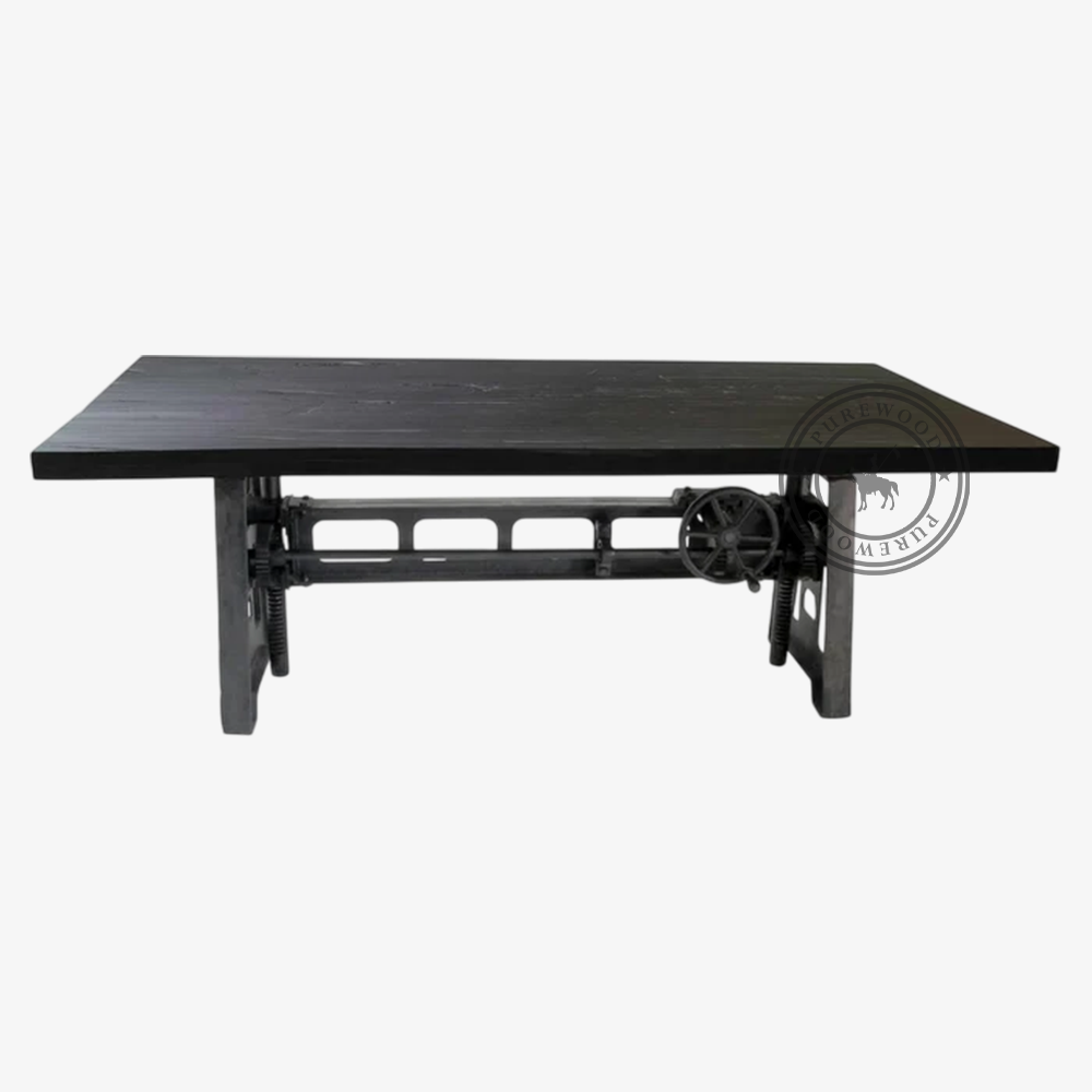 Shore Flow industrial dining table - Image 2