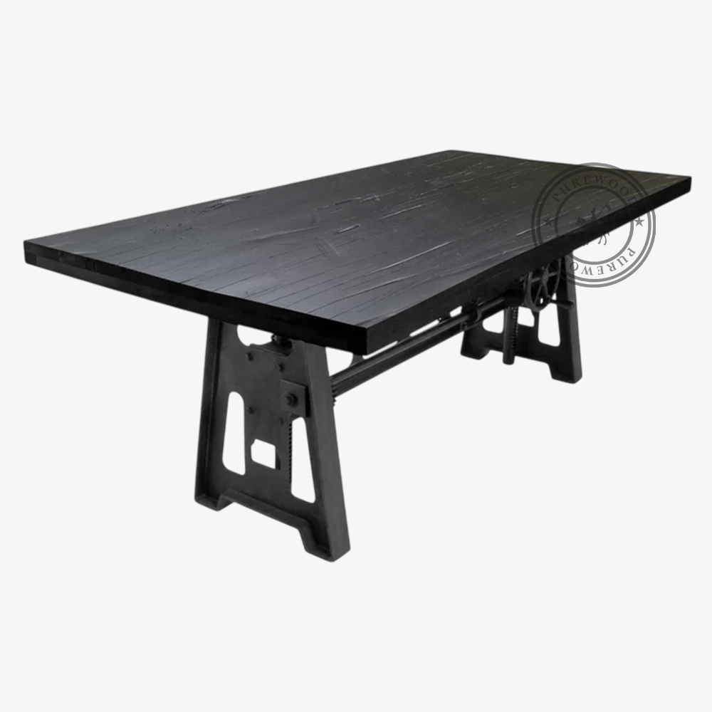 Shore Flow industrial dining table