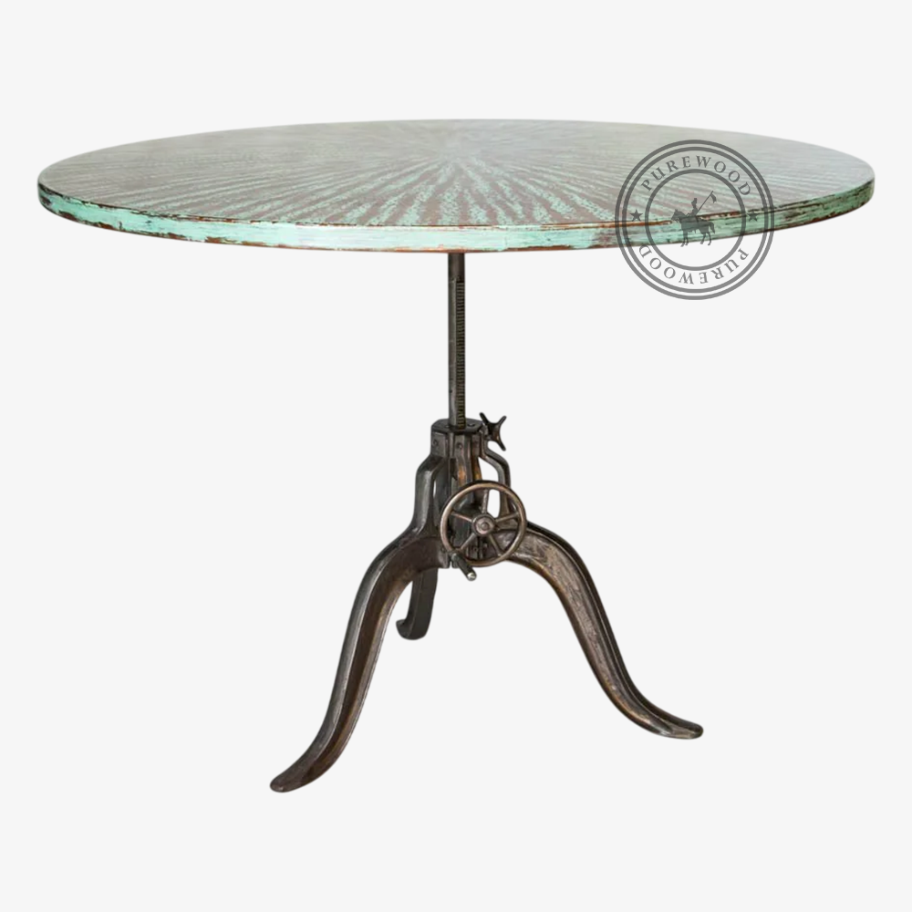 Tide Stone industrial dining table
