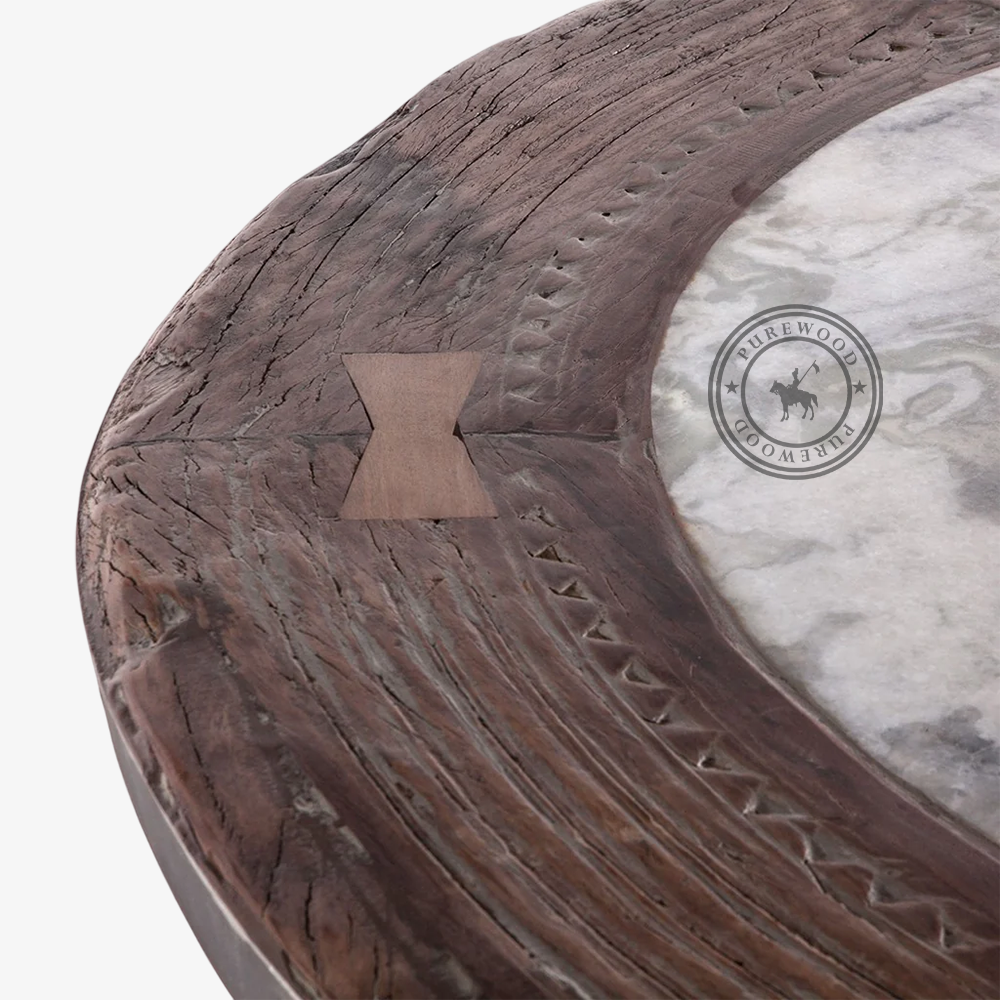 Topaz Zen industrial dining table - Image 3