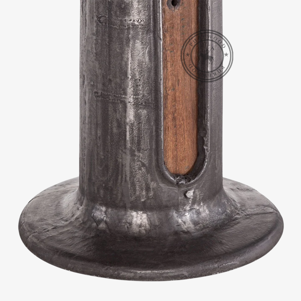 Topaz Zen industrial dining table - Image 2