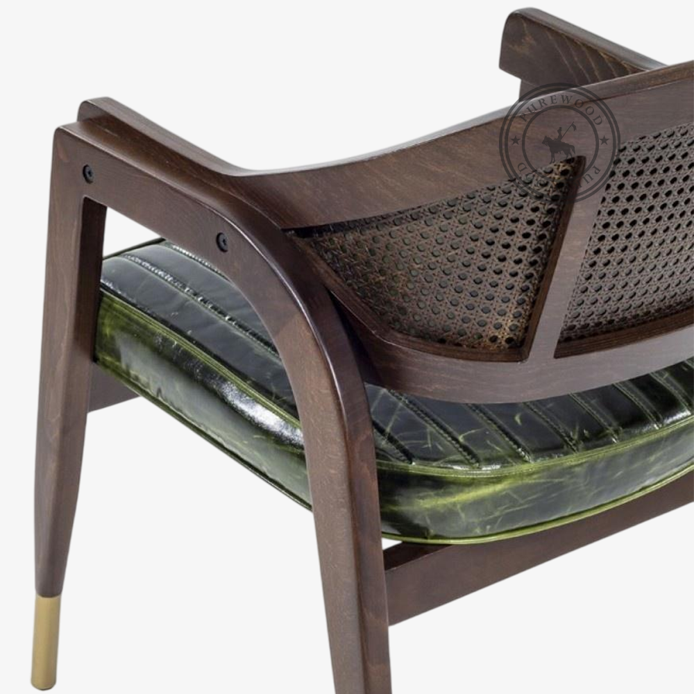 William Leather Arm Chair - Image 3