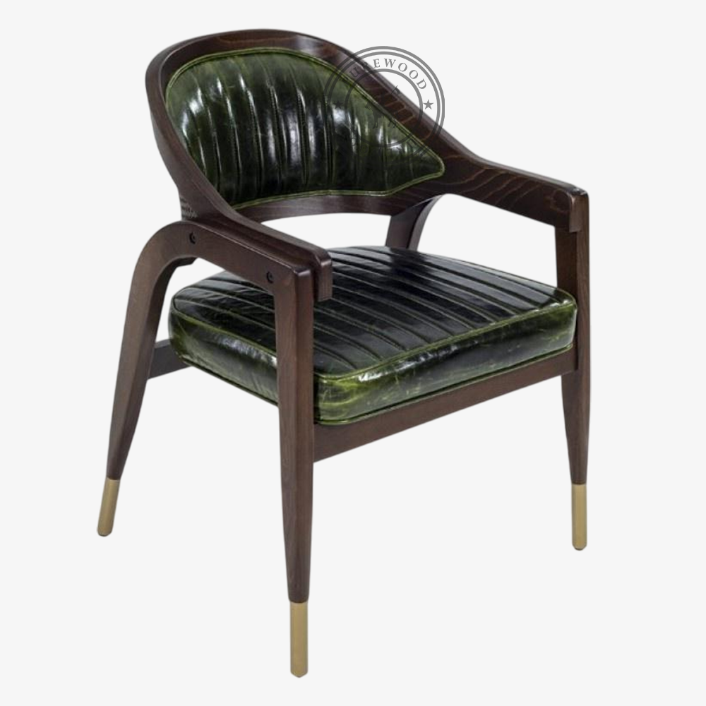 William Leather Arm Chair