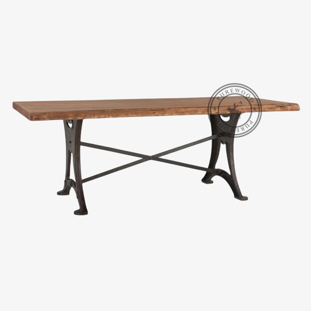 Zen Zeal industrial dining table
