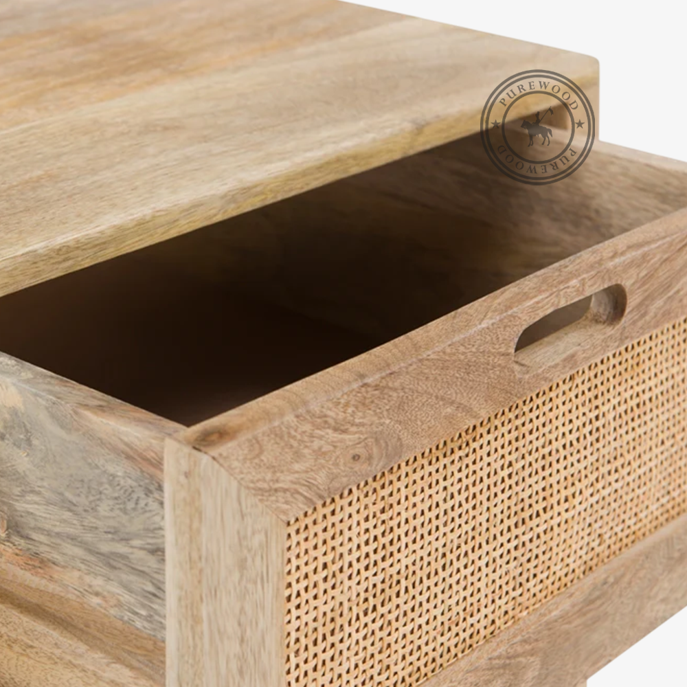 Glenwood Cane Side Table - Image 3