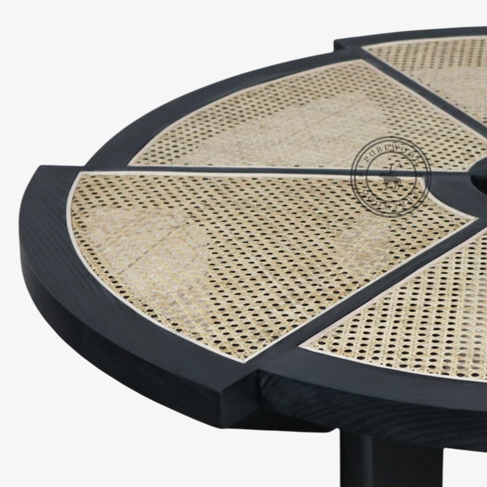 Leaf Nest cane coffee table - Image 3