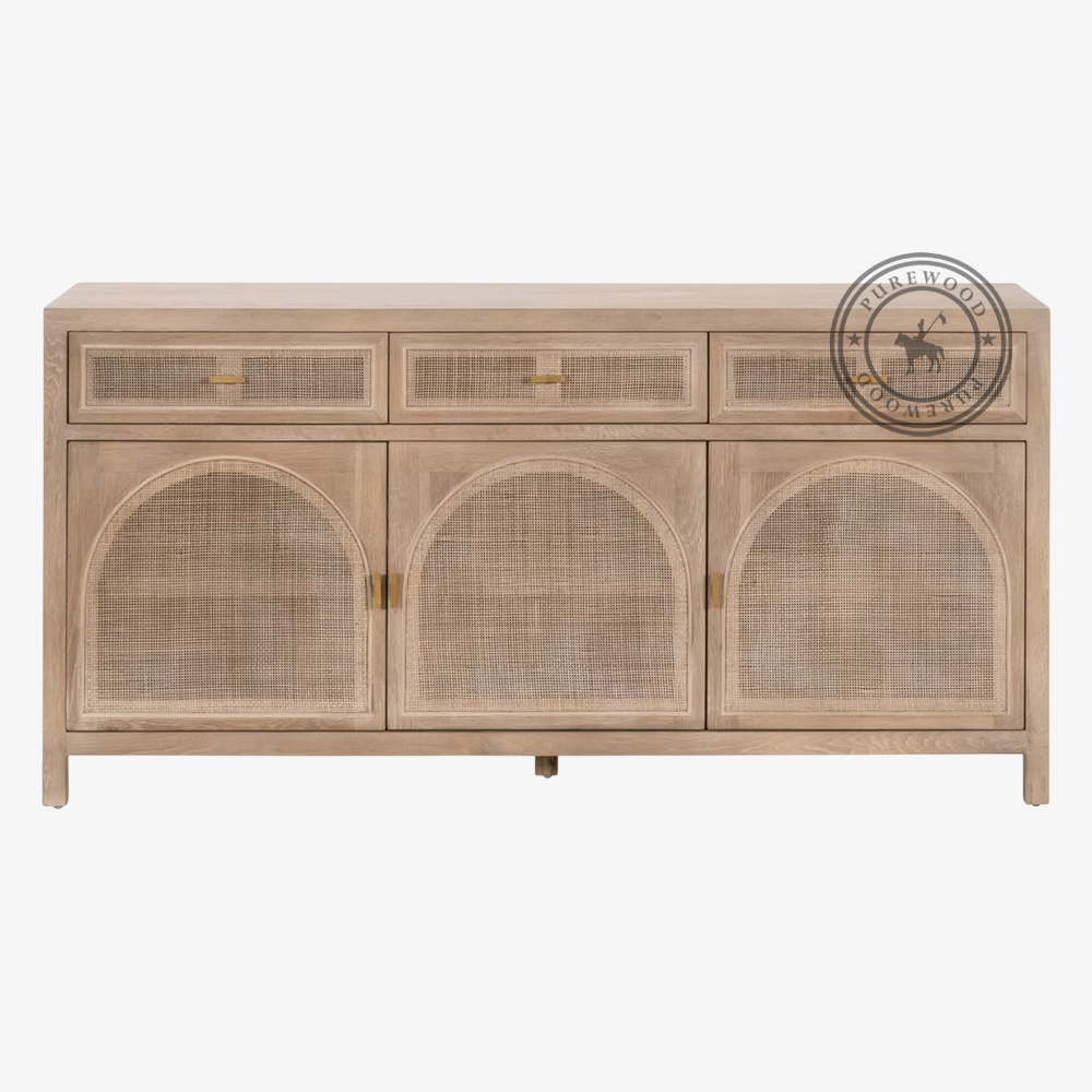 Madison Cane Sideboard - Image 2