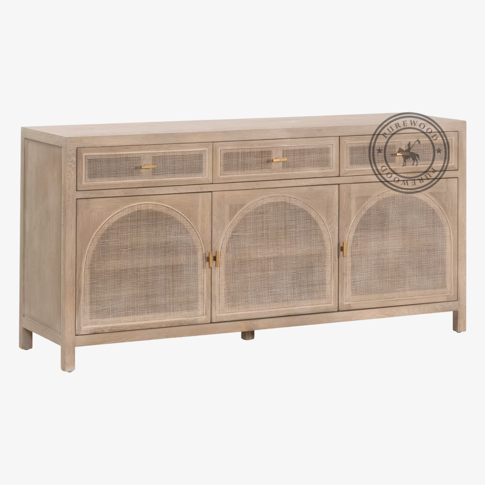 Madison Cane Sideboard