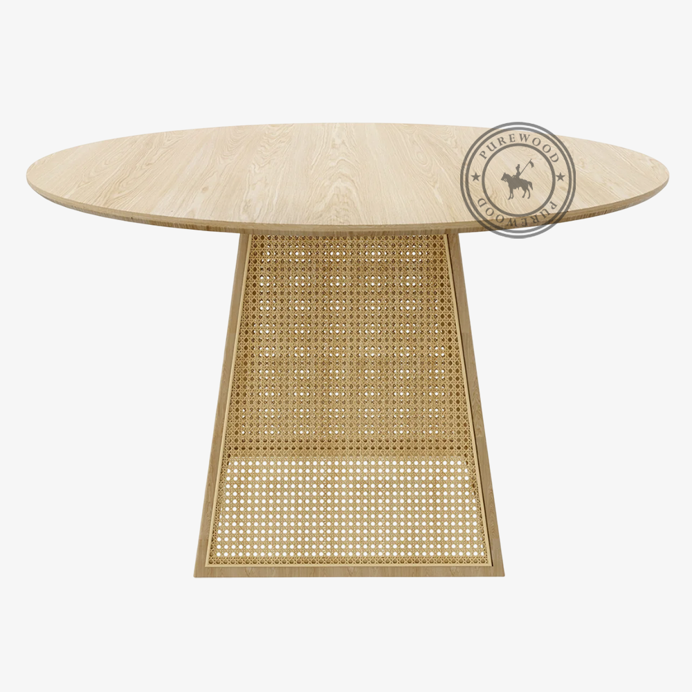 Meadow Rose cane table - Image 2