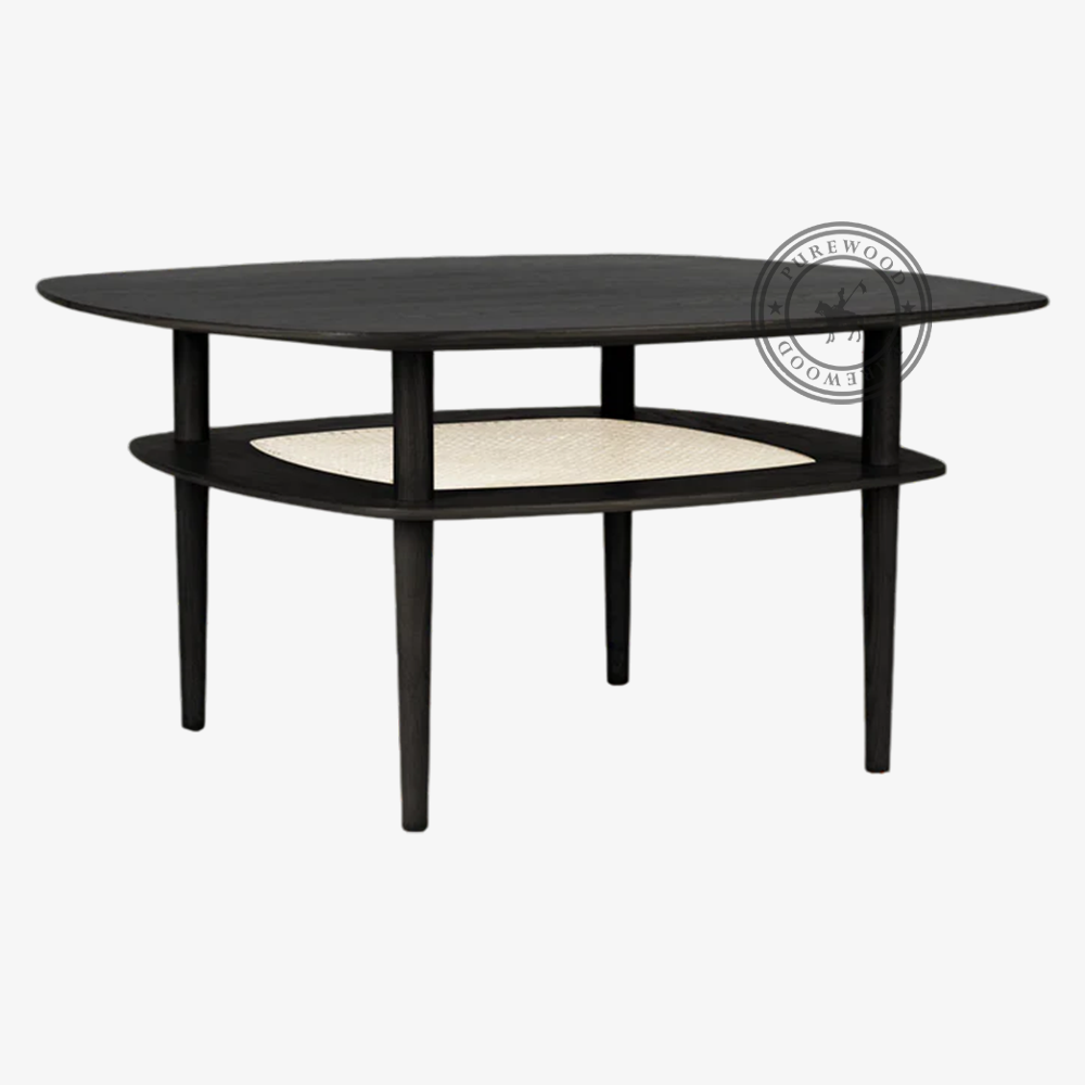 Opal Ember cane coffee table