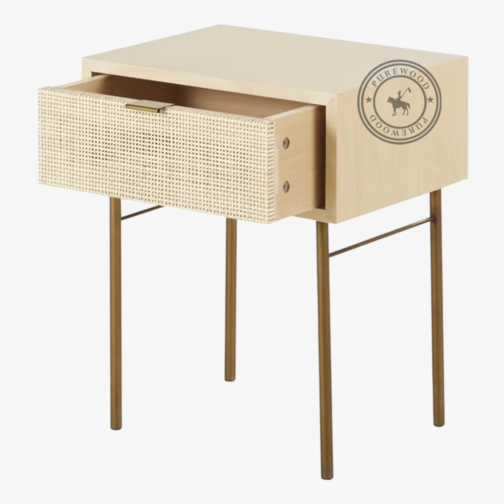Riverside Cane Nightstand - Image 3